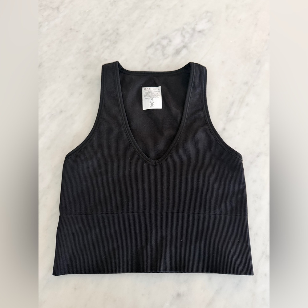 Athleta Ribbed Top